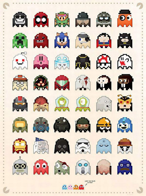 design awesome pixel art characters for you