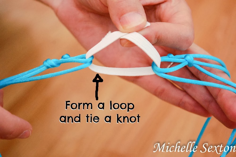 Form a loop and tie a knot