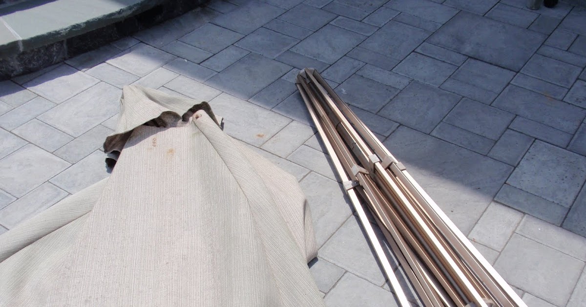 DIY by Design How to Clean Your Patio Umbrella