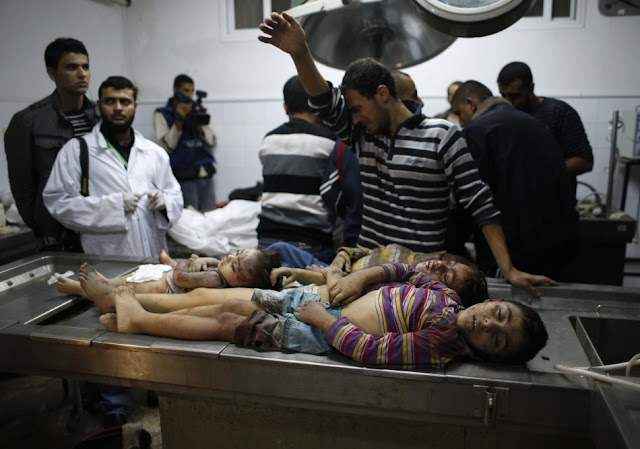 Krisis Israel - Gaza : Serangan Udara Israel Tewaskan 11 Warga Sipil Palestina