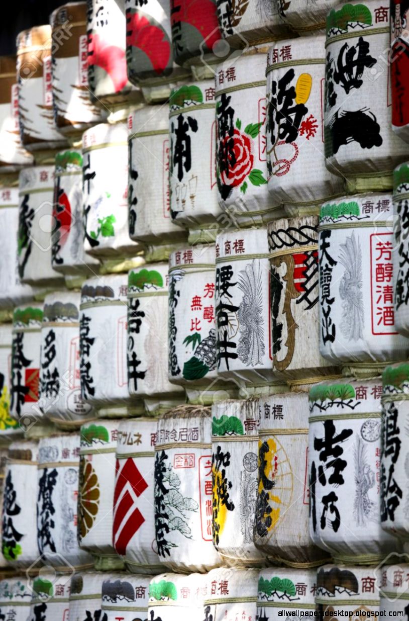 Japan Sake Barrels Photography Hd Wallpaper | All Wallpapers Desktop