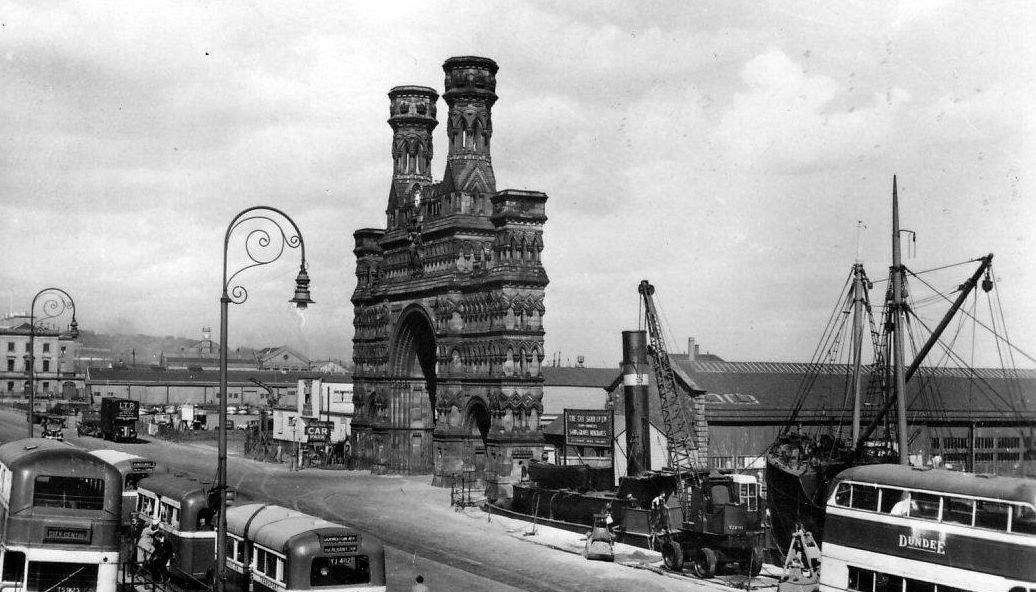 Tour Scotland Photographs Old Photograph Shore Terrace Dundee Scotland