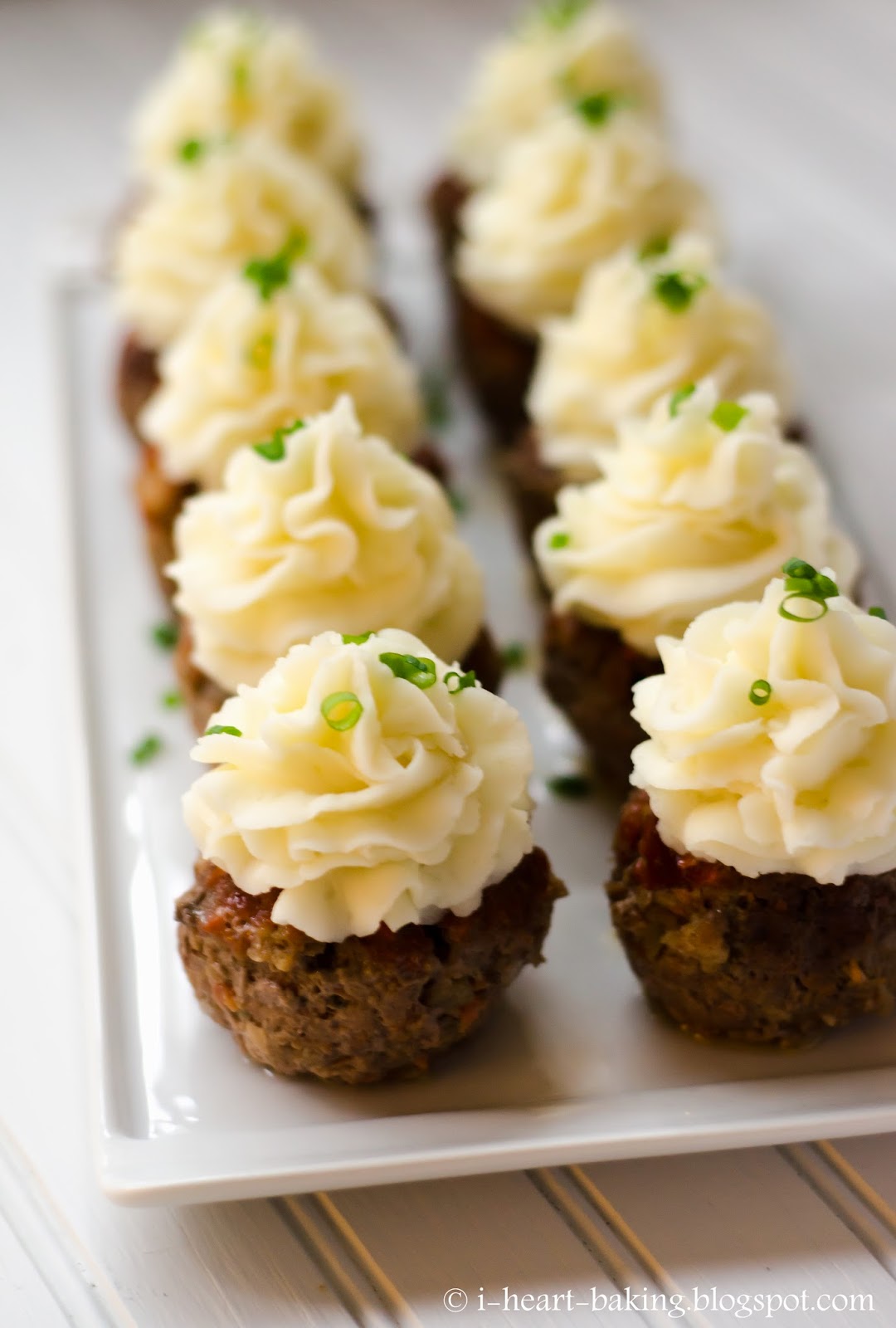 i heart baking!: meatloaf cupcakes with mashed potato frosting