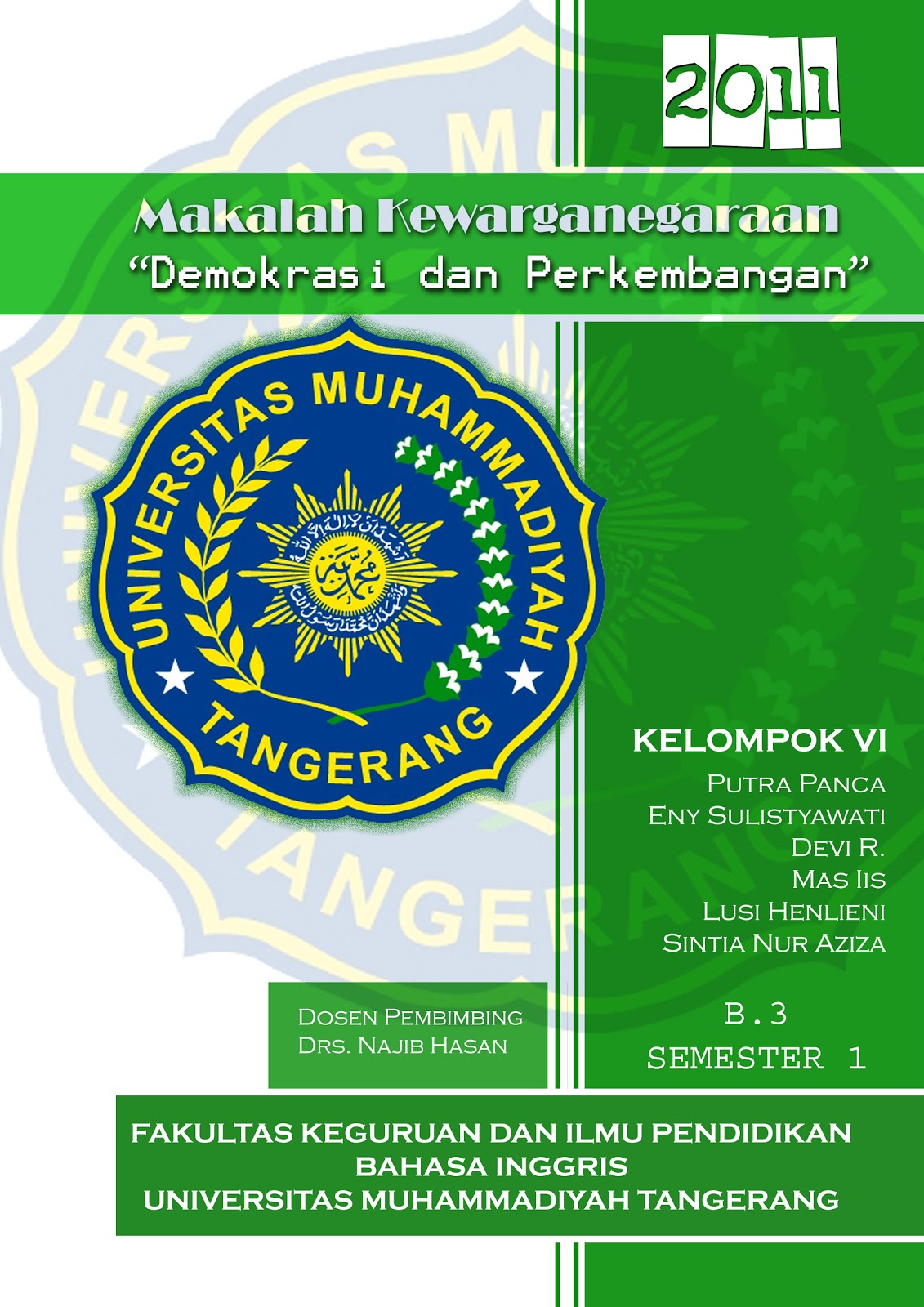 Naskah Drama Pendek Untuk 4 Orang Tentang Kuliah