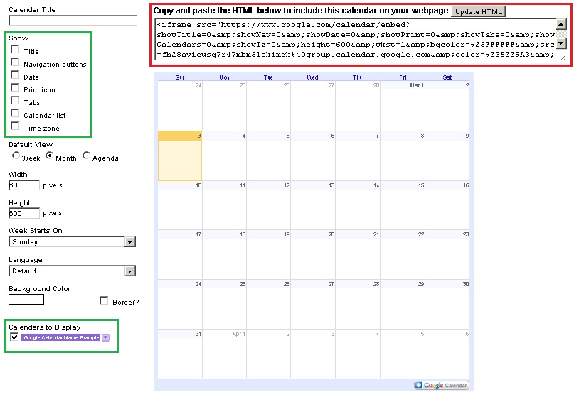 CesarsTechInsights How to easily embed a Google Calendar to your Drive