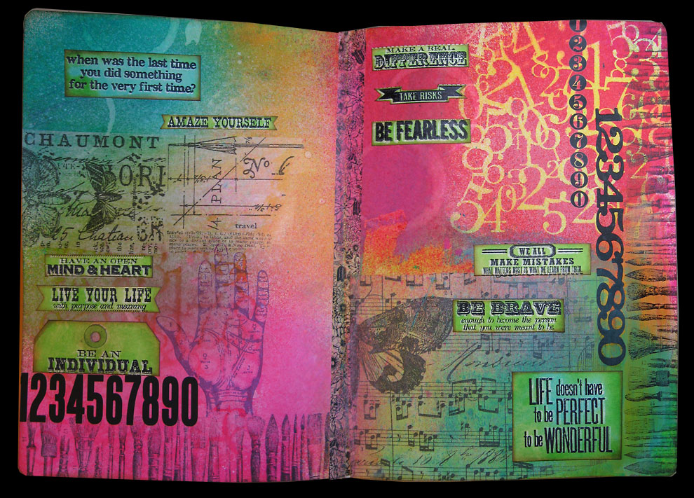 Creative Journey My First Art Journal Pages