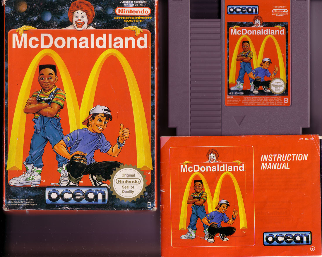 Terre de jeux Mc Donald Land (interview) NES