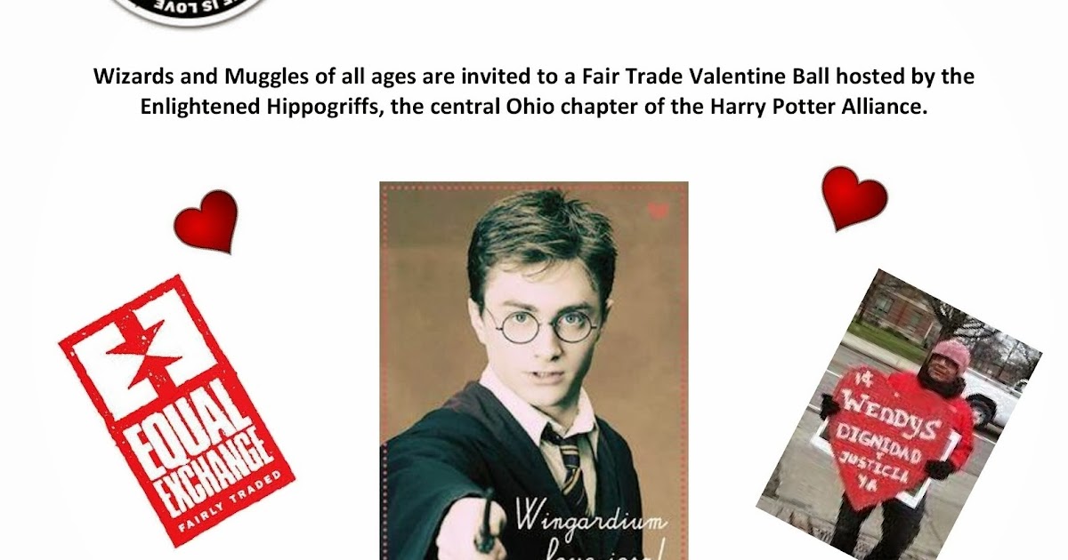 Harry Potter Alliance Columbus Ohio Chapter Wingardium loveiosa!