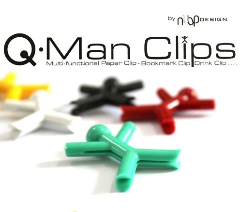  Q Man Book Clips   -cool  clips -www.feelgift.com