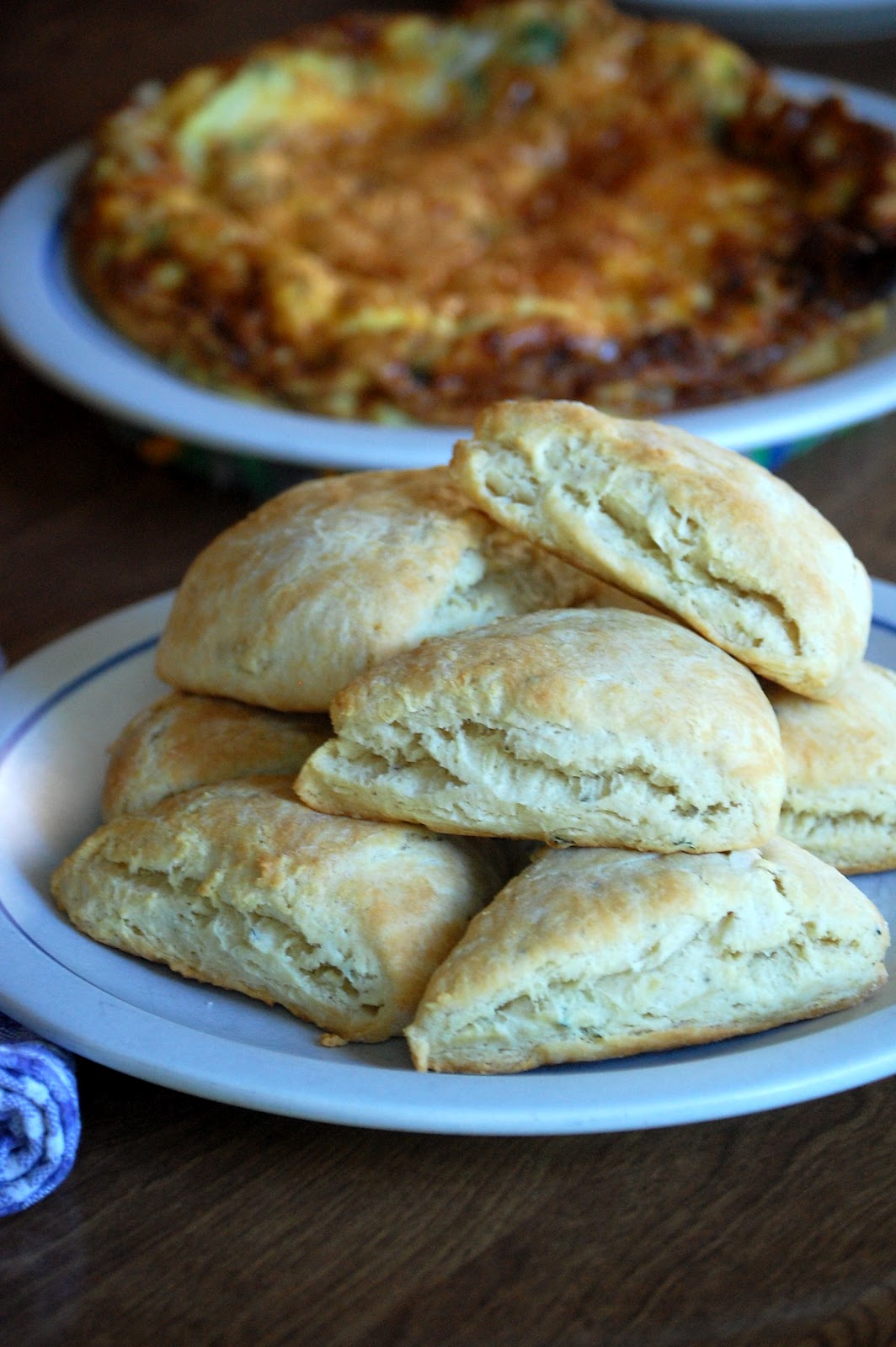 Heritage Schoolhouse breakfast with fresh herbs