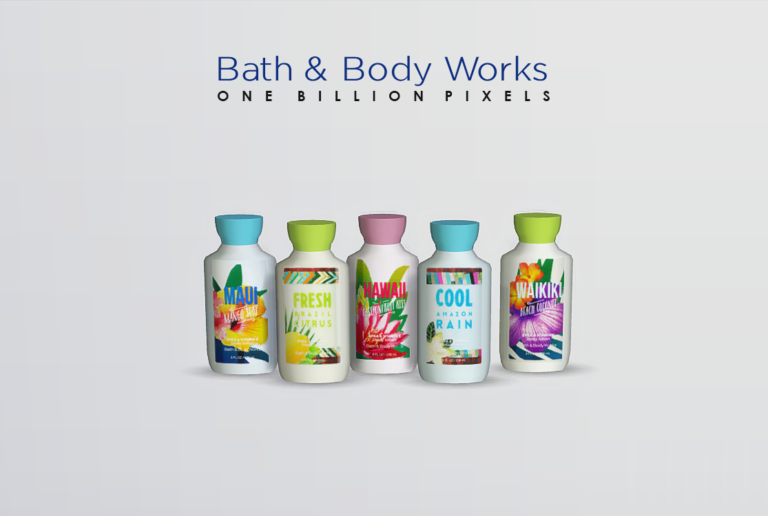 Bath & Body Works Shop and Set FIXED One Billion Pixels