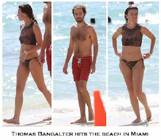 Thomas Bangalter Elodie Bouchez tiger bikini Miami