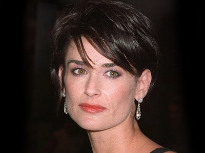 Demi Moore New Hair Style