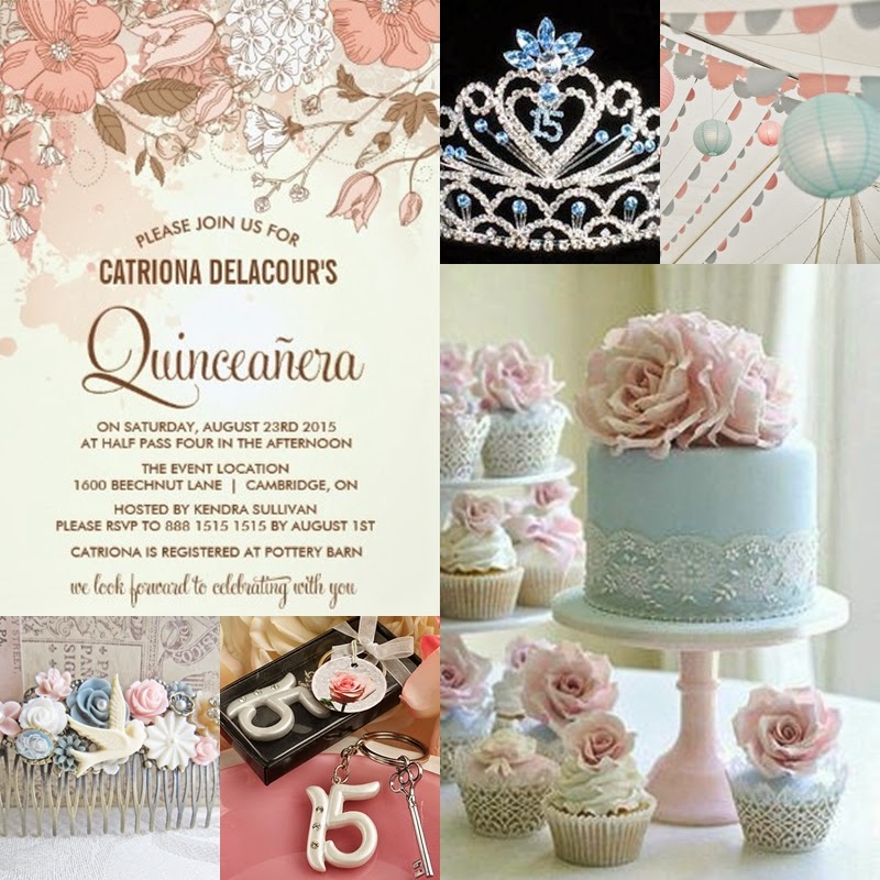 Pretty in Pastels A Spring Floral Sweet Fifteen Quinceanera Theme