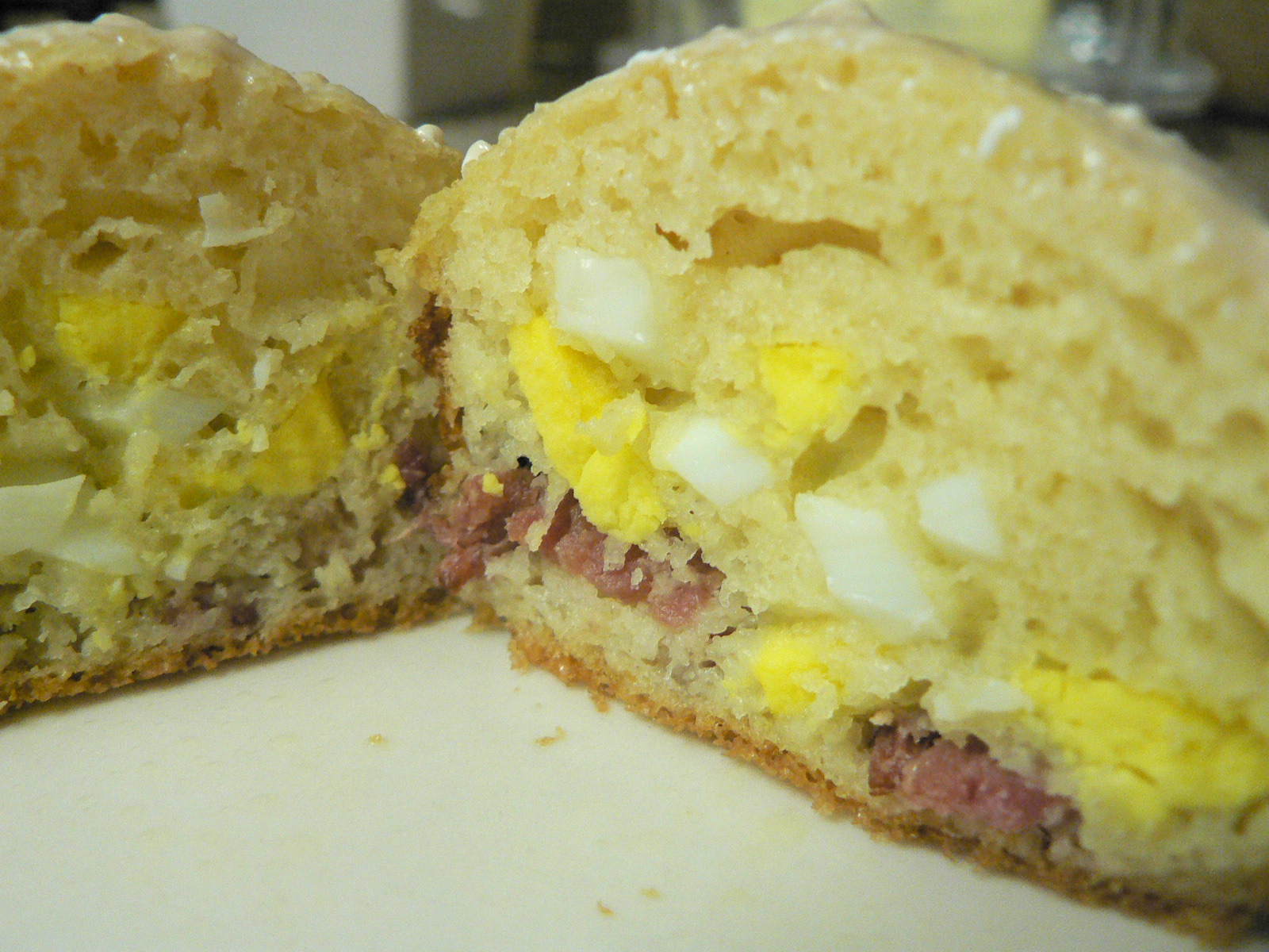 WonderWilson Bacon and Egg Stuffed Pancake Muffins