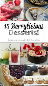 15 Berrylicious Desserts on Diane's Vintage Zest!  #recipes #dessert #sweet