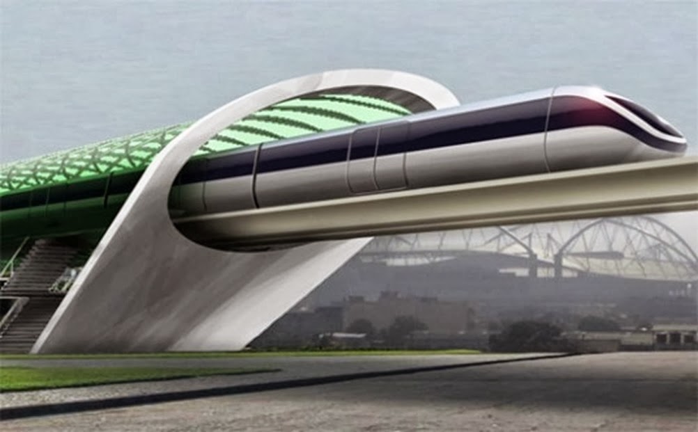 Tesla Hyperloop Train Can Travel At 4000 mph