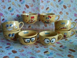 Cangkir couple Spongebob, Pernak-Pernik, Cangkir Spongebob, Mug Spongebob, Mug Couple, Mug Couple Spongebob, Mug Unik, mug Cantik, Mug, Cangkir unik, Cangkir, Cangkir Cantik, Cankir Lucu, Mug Lucu, pernak pernik lucu, pernak pernik unik