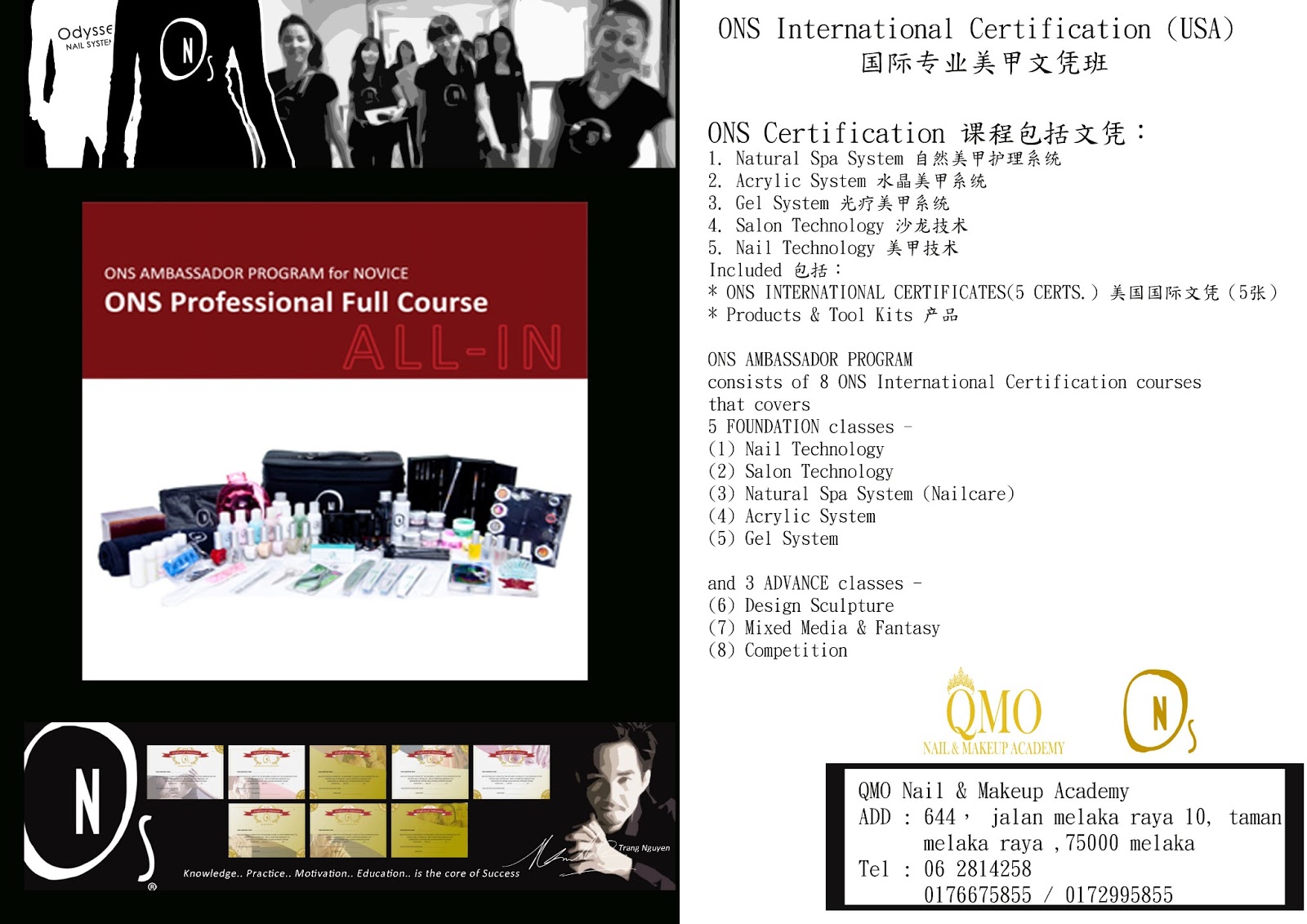 ons courses