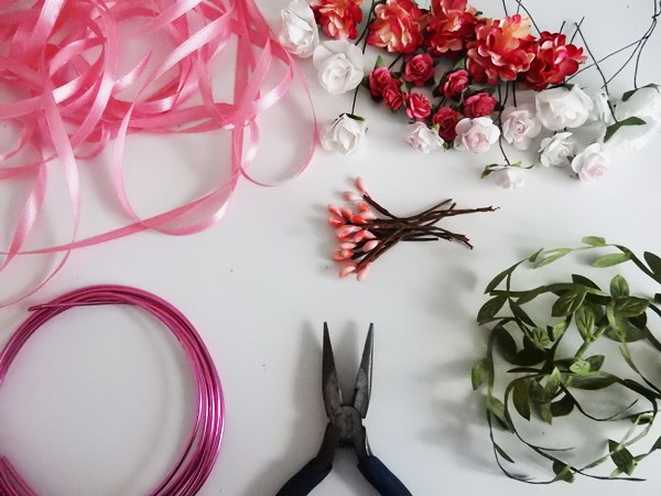 DIY : couronne de fleurs