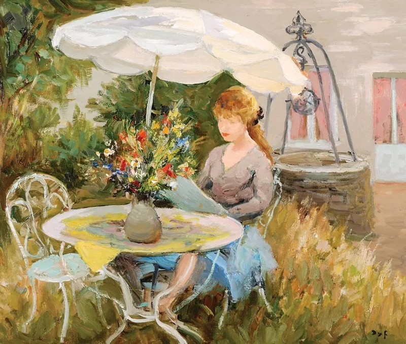 Marcel Dyf 1899-1985 | French  Impressionist painter | En plein air