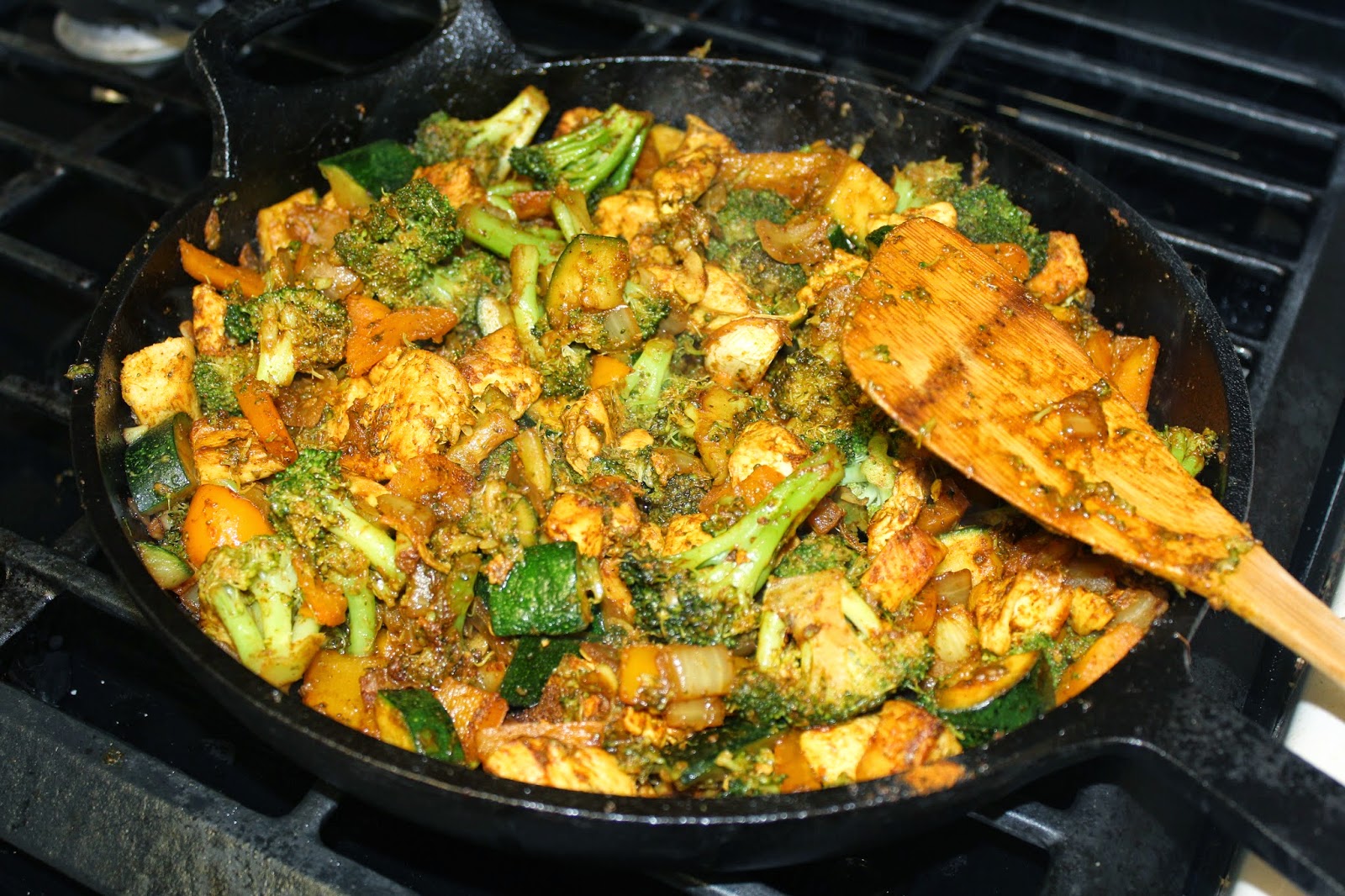 The Foodista Chronicles Chicken Curry Stir Fry