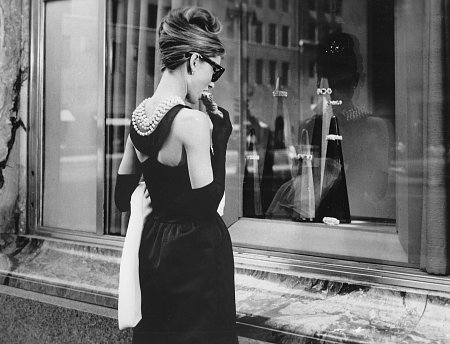 Audrey Hepburn in Breakfast at Tiffany's Audrey Hepburn little black dress