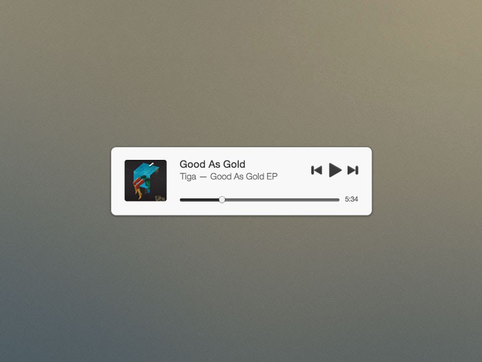 Mini Music Widget Mini Music Widget