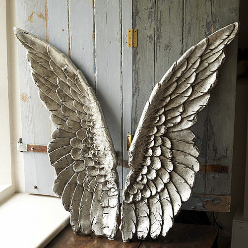 Quick crave Wallmounted angel wings A quick Wednesday PS This is an odd