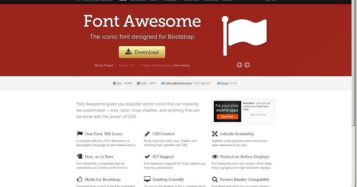 cssで200種類以上のアイコンを利用できる font awesome のアイコン一覧 ふりむけばコウホウ