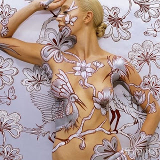 Artistic Body Painting Girl