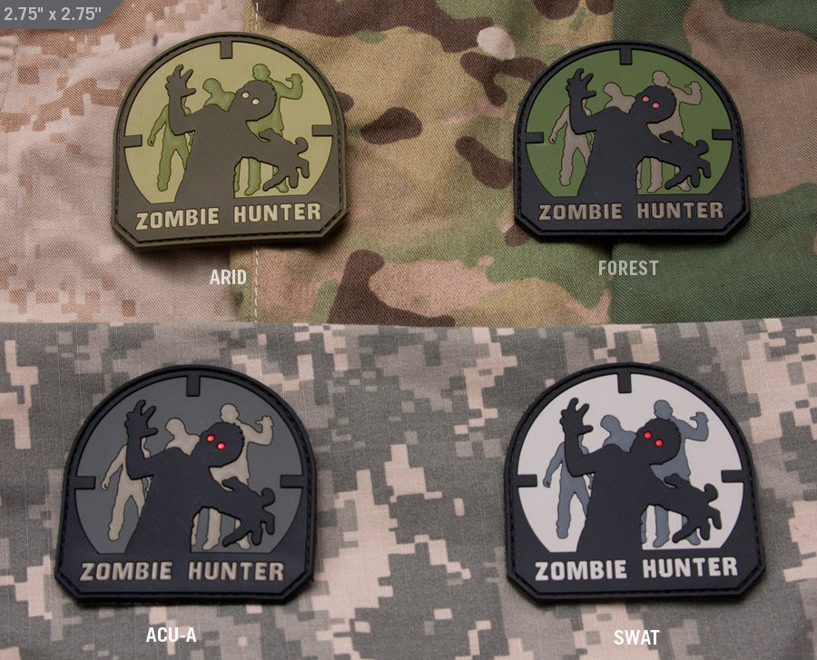 ebay tennessee zombie hunter patch