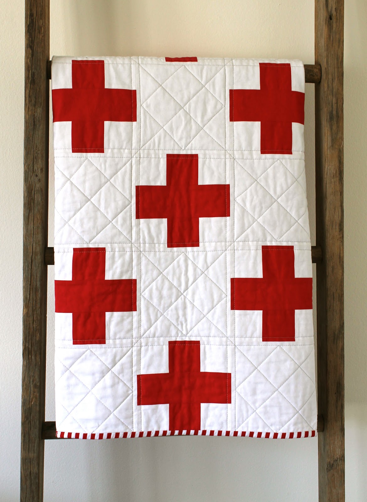 craftyblossom st. cross quilt.