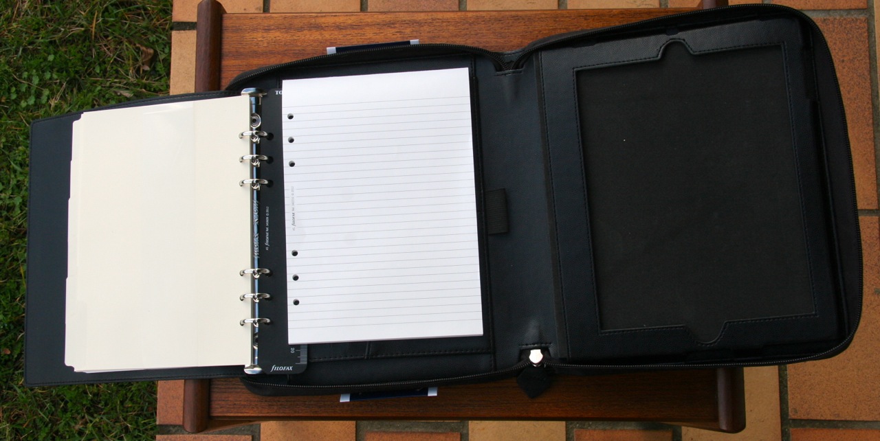 Philofaxy Filofax Pennybridge A5 Organiser iPad Case