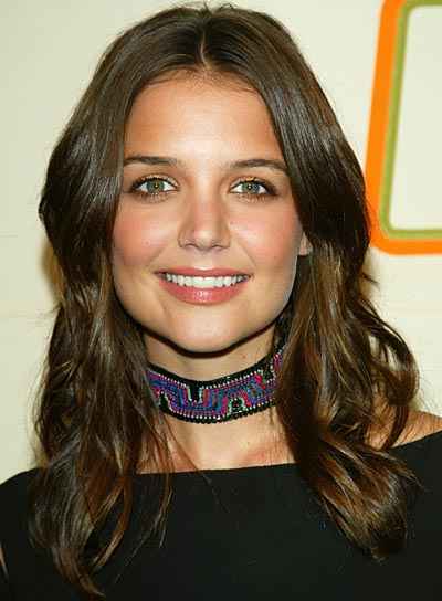 katie holmes new hairstyle