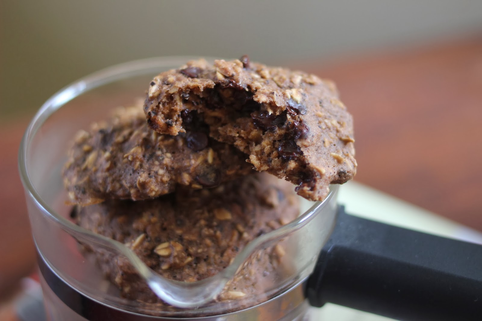 Running Girl Health and Fitness Oatmeal Espresso Cookies