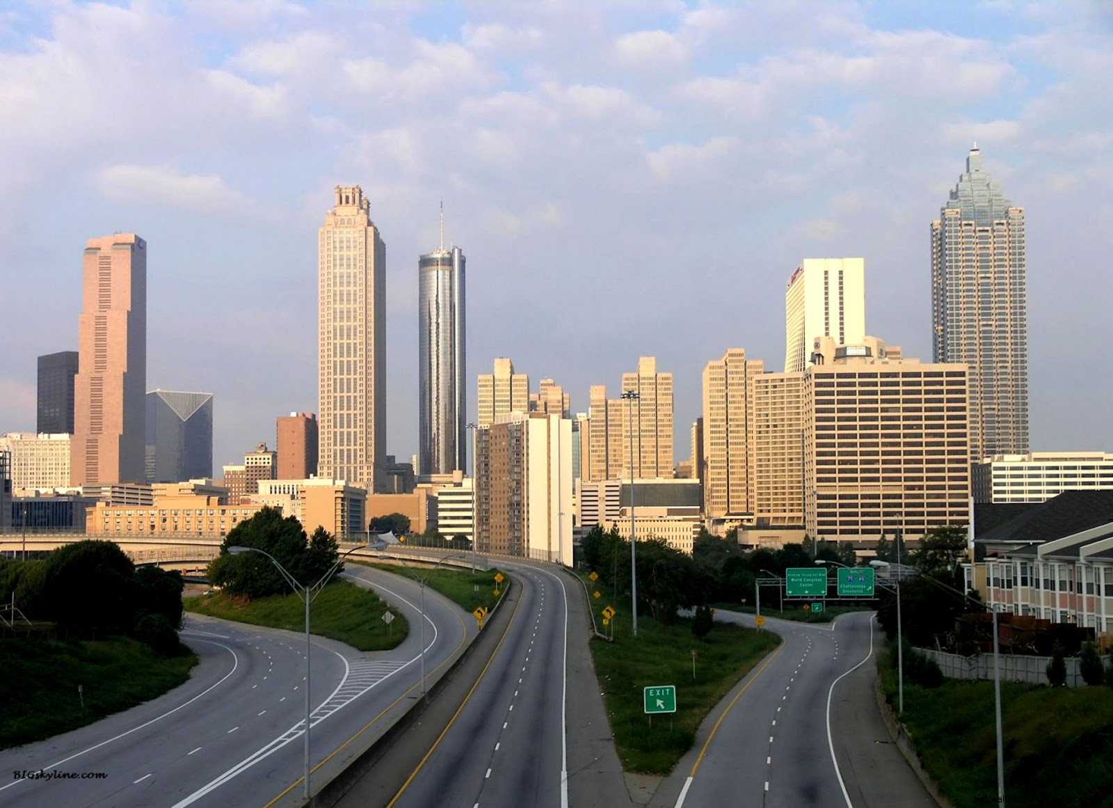 Skyline Atlanta Georgia HD Travel photos and wallpapers Skyline Atlanta Georgia HD Travel photos and wallpapers