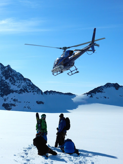 Alaska heli ski trip with Warren Miller