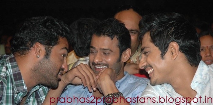 Prabhas 2 PrabhasFans: Prabhas With Jr.NTR