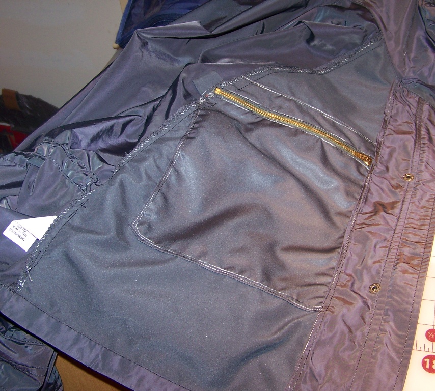 ernie k designs Adding pockets to existing jackets