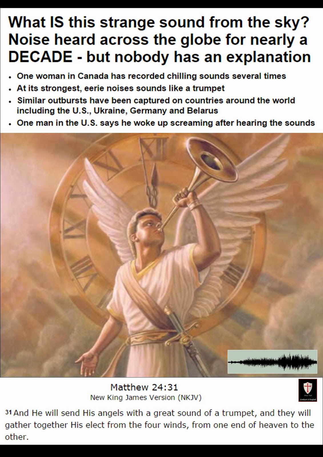 Lionheart The sound of a Trumpet blowing from the Heavens heard around