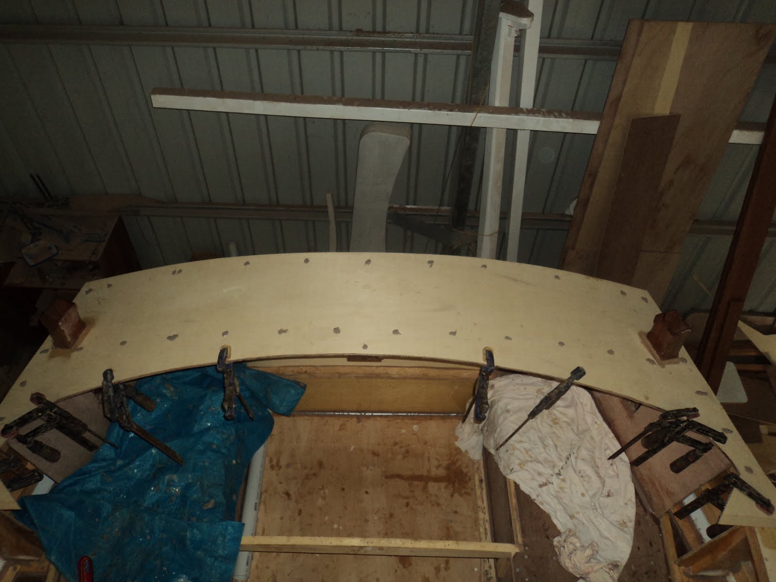 Sundowner Build Quarter deck on