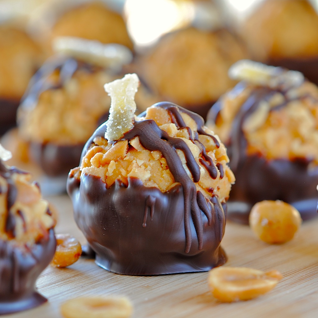 JULES FOOD... Red Curry White Chocolate Peanut Butter Thai Truffles