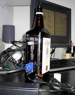 cassing komputer botol alkohol