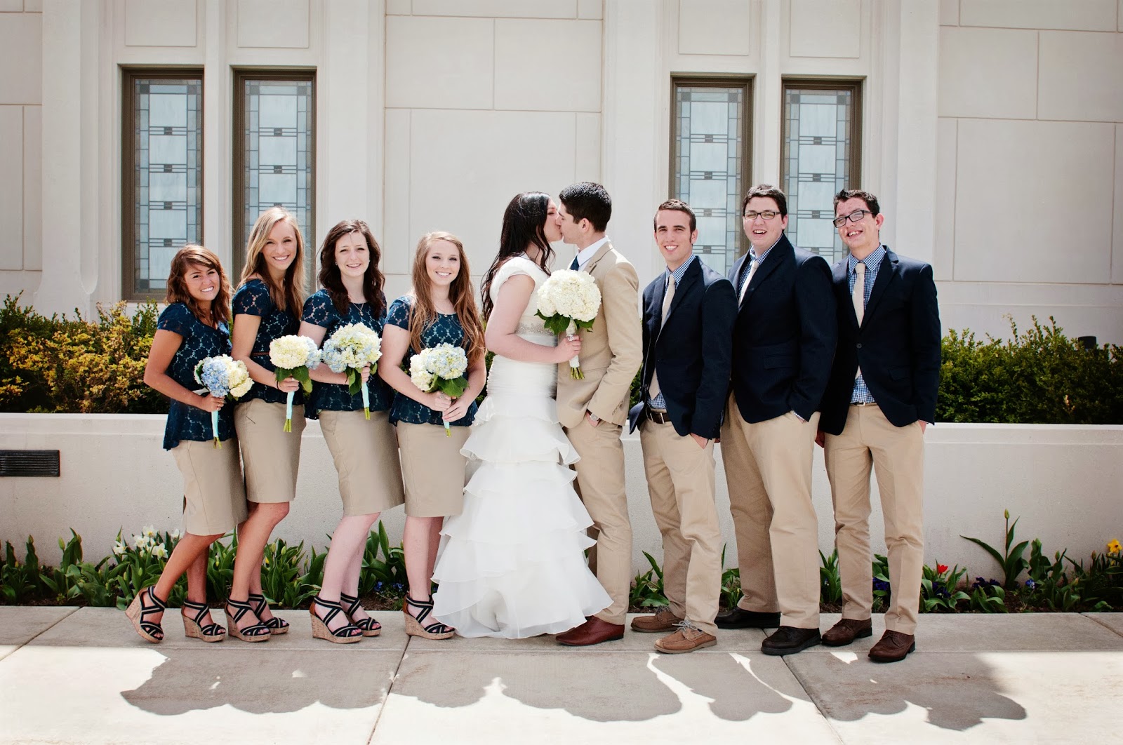 The Holderness' Wedding Day