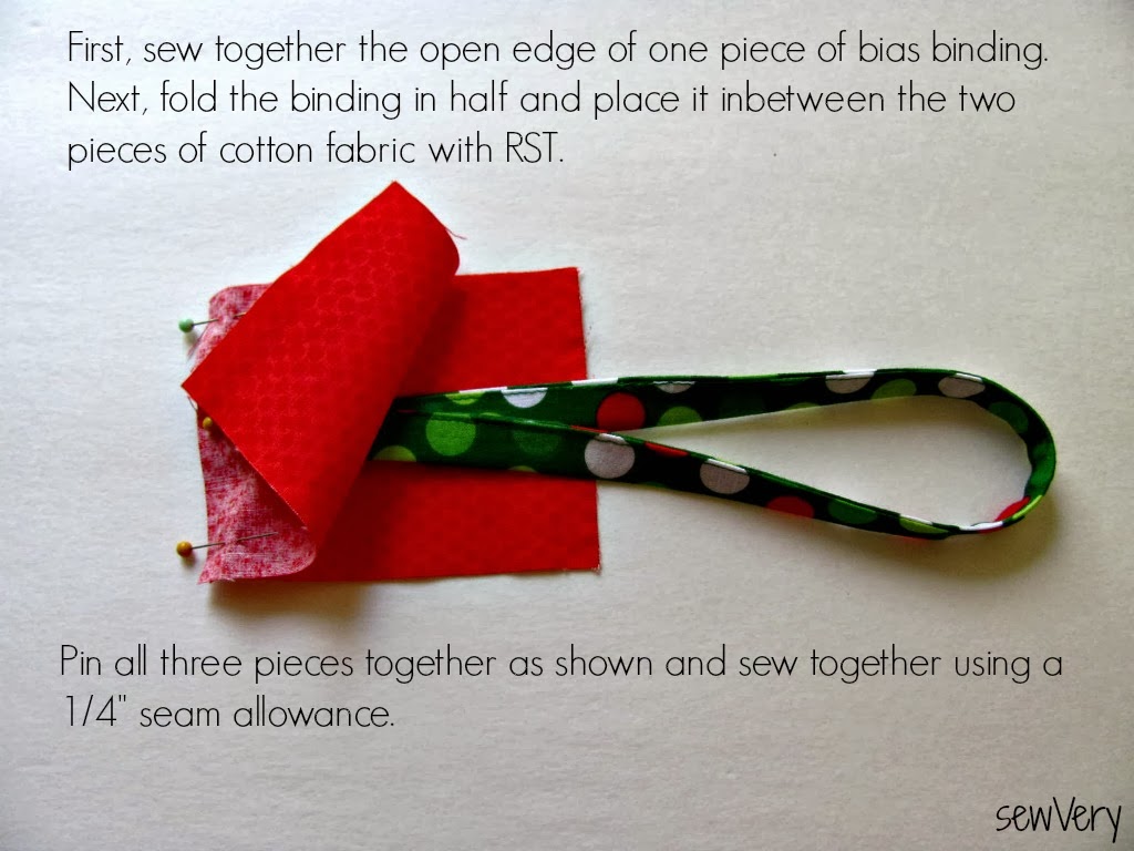 sewVery A sewVery Simple Luggage Tag Tutorial