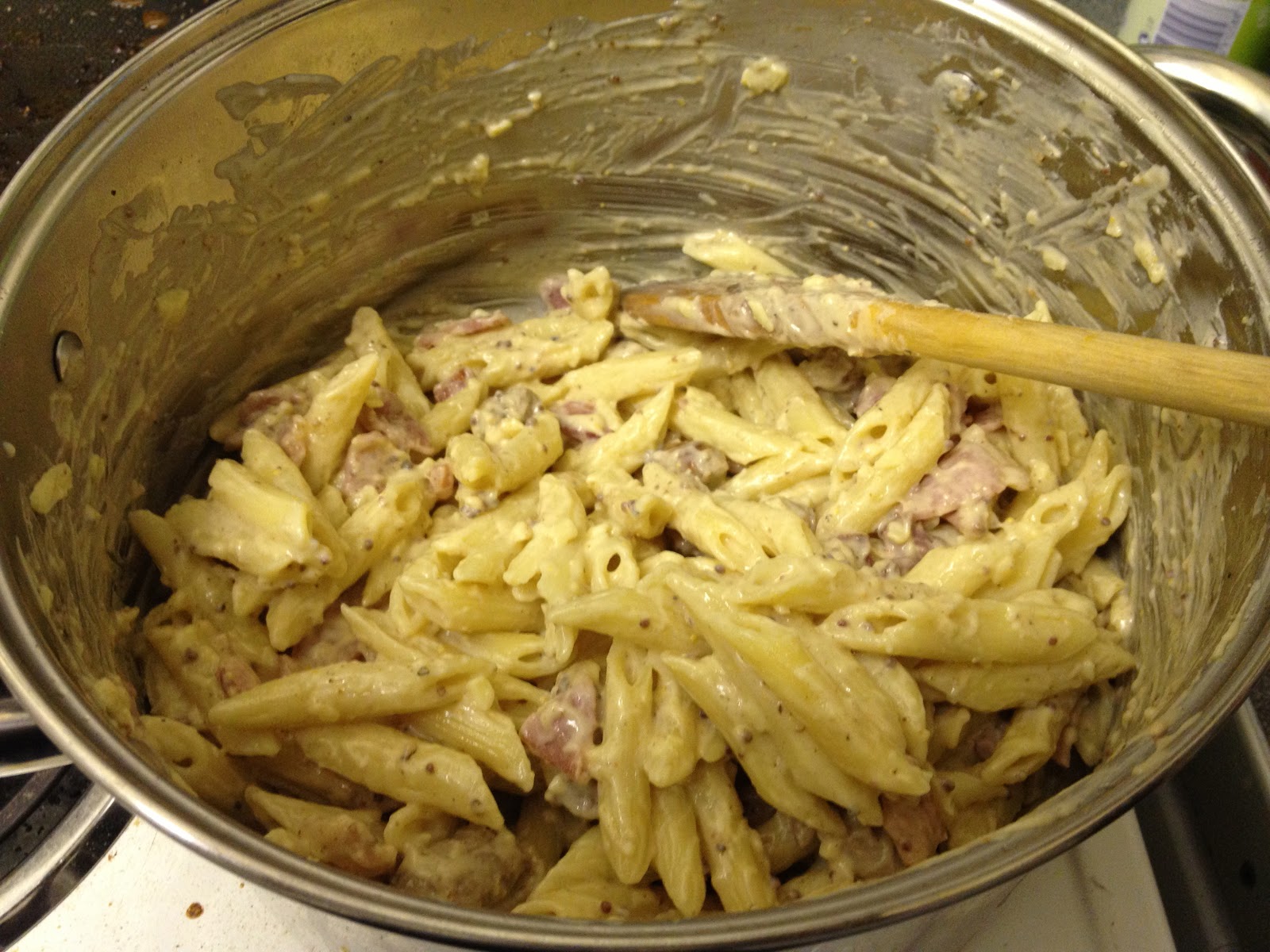 Matt's Mighty Meals Sausage and Bacon Pasta Bake With Caramelised Onions