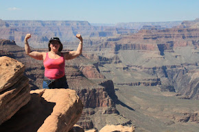 Standing over The Grand Canyon