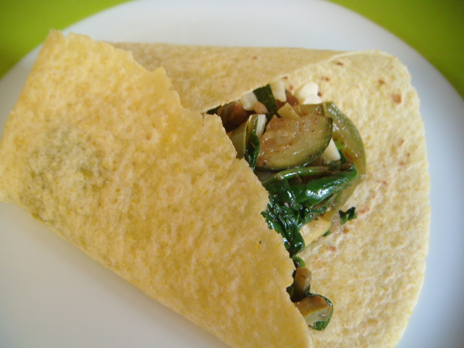 We Don't Eat Anything With A Face Green Vegetable Burritos