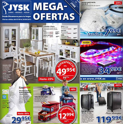 Catalogo JYSK mes septiembre 2015